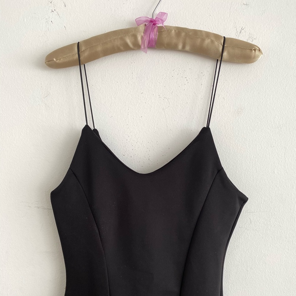 NEW! Black Spaghetti Strap Dress